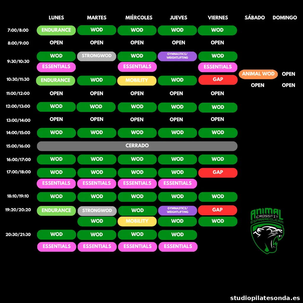 Animal CrossFit Esparreguera - Expertos en enseñar CrossFit desde 0