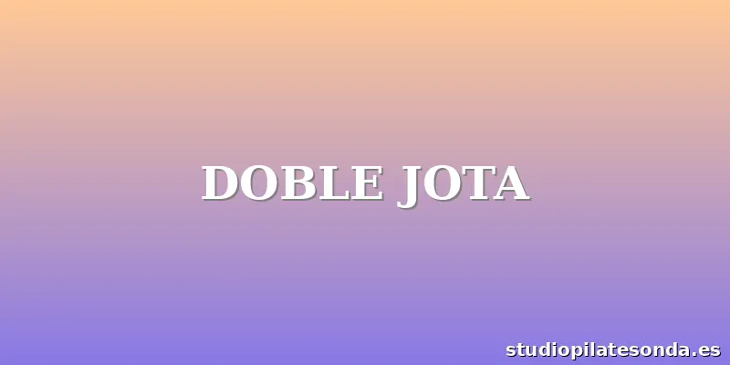 DOBLE JOTA