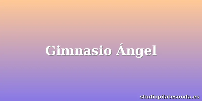 Gimnasio Ángel