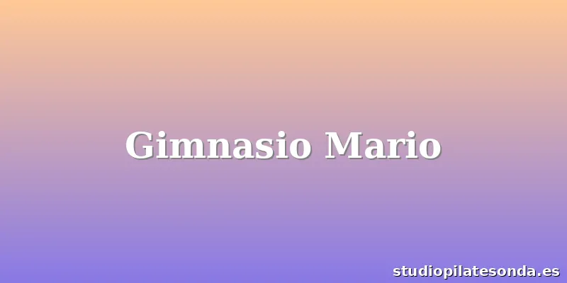 Gimnasio Mario